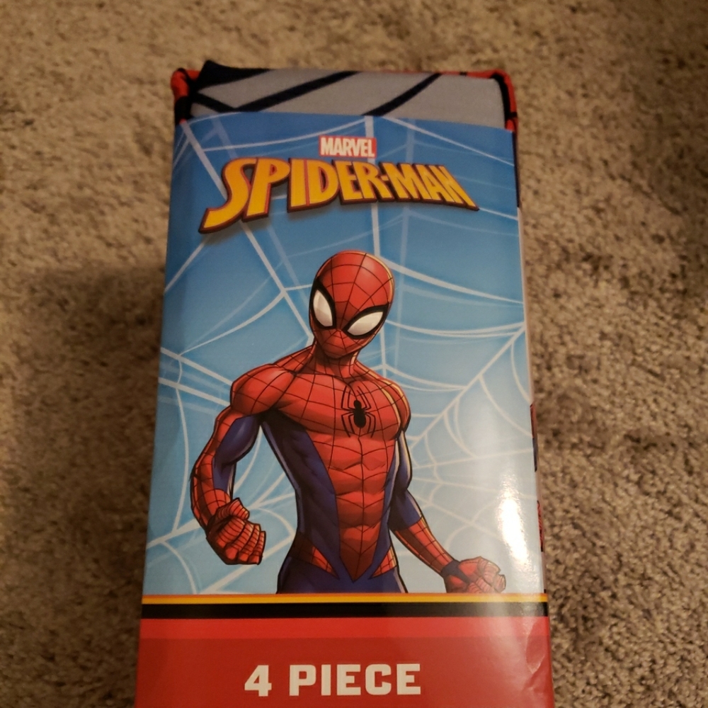 Marvel Spider-Man Bedding Sheets - Red and Blue
